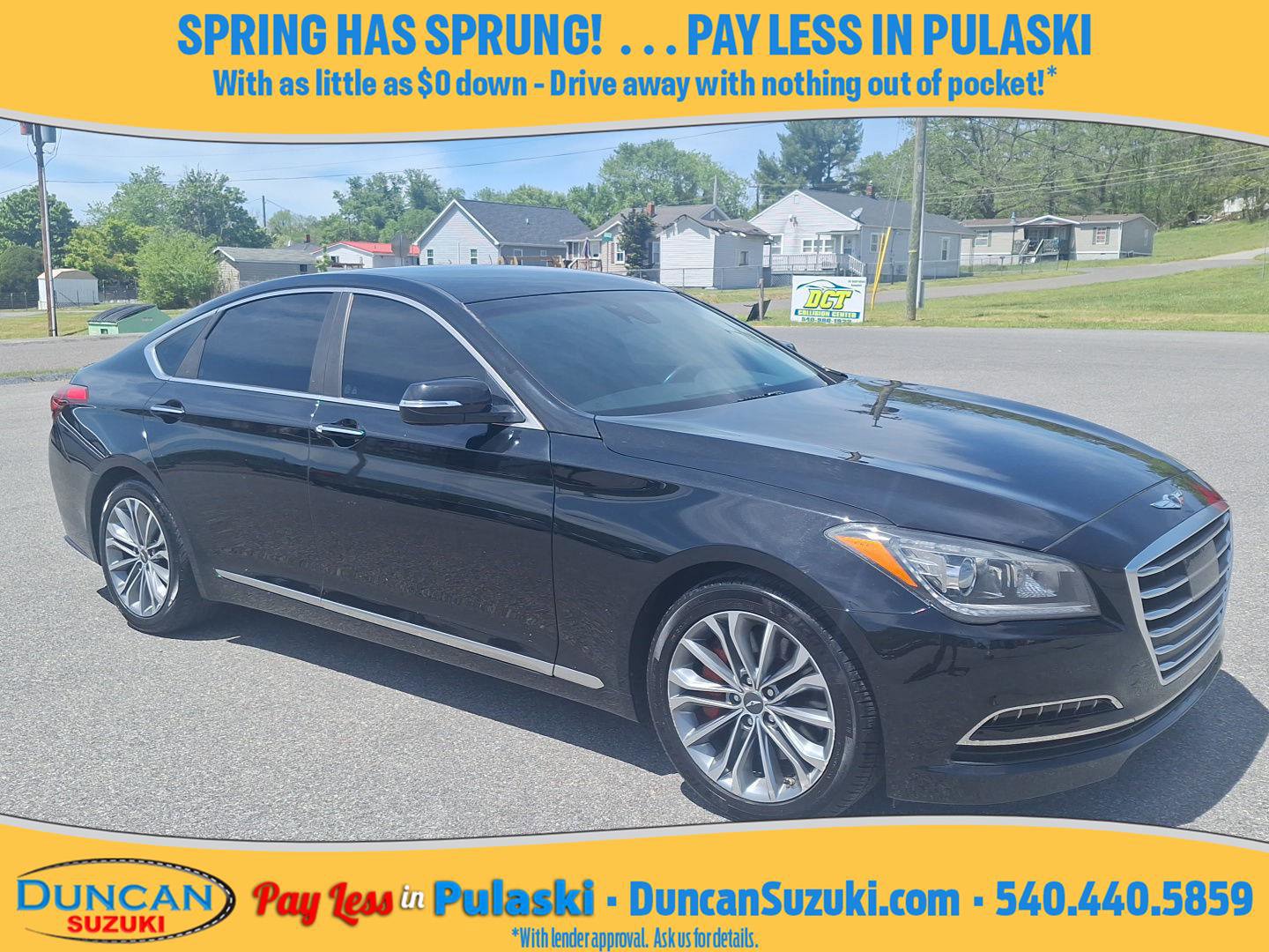 Used 2017 Genesis G80 3.8 RWD image 1