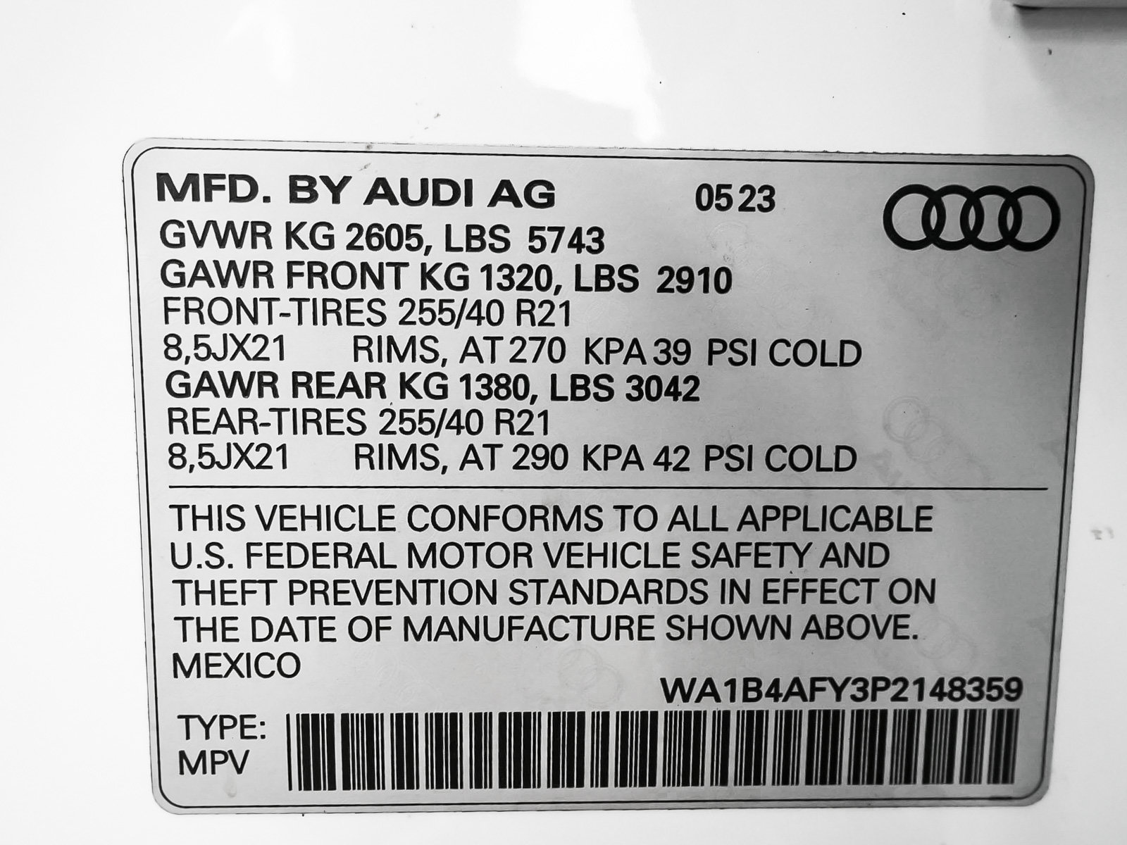 Used 2023 Audi SQ5 Premium Plus w/ Premium Plus Package AWD/4WD image 13