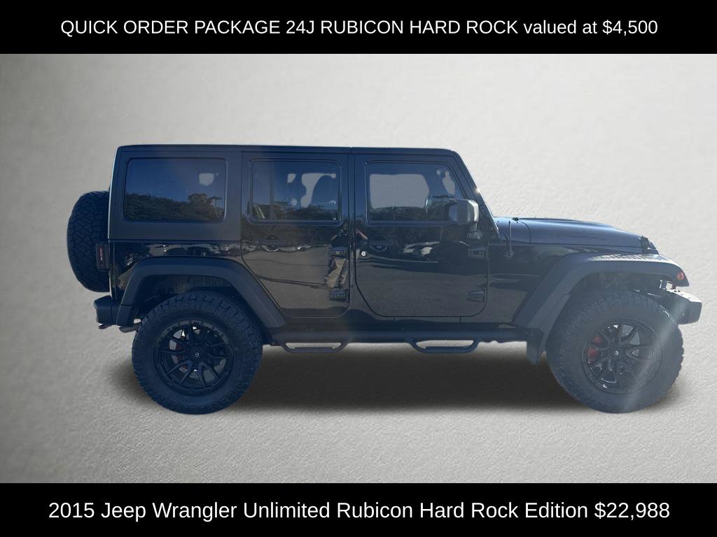 Used 2015 Jeep Wrangler Unlimited Rubicon AWD/4WD image 2