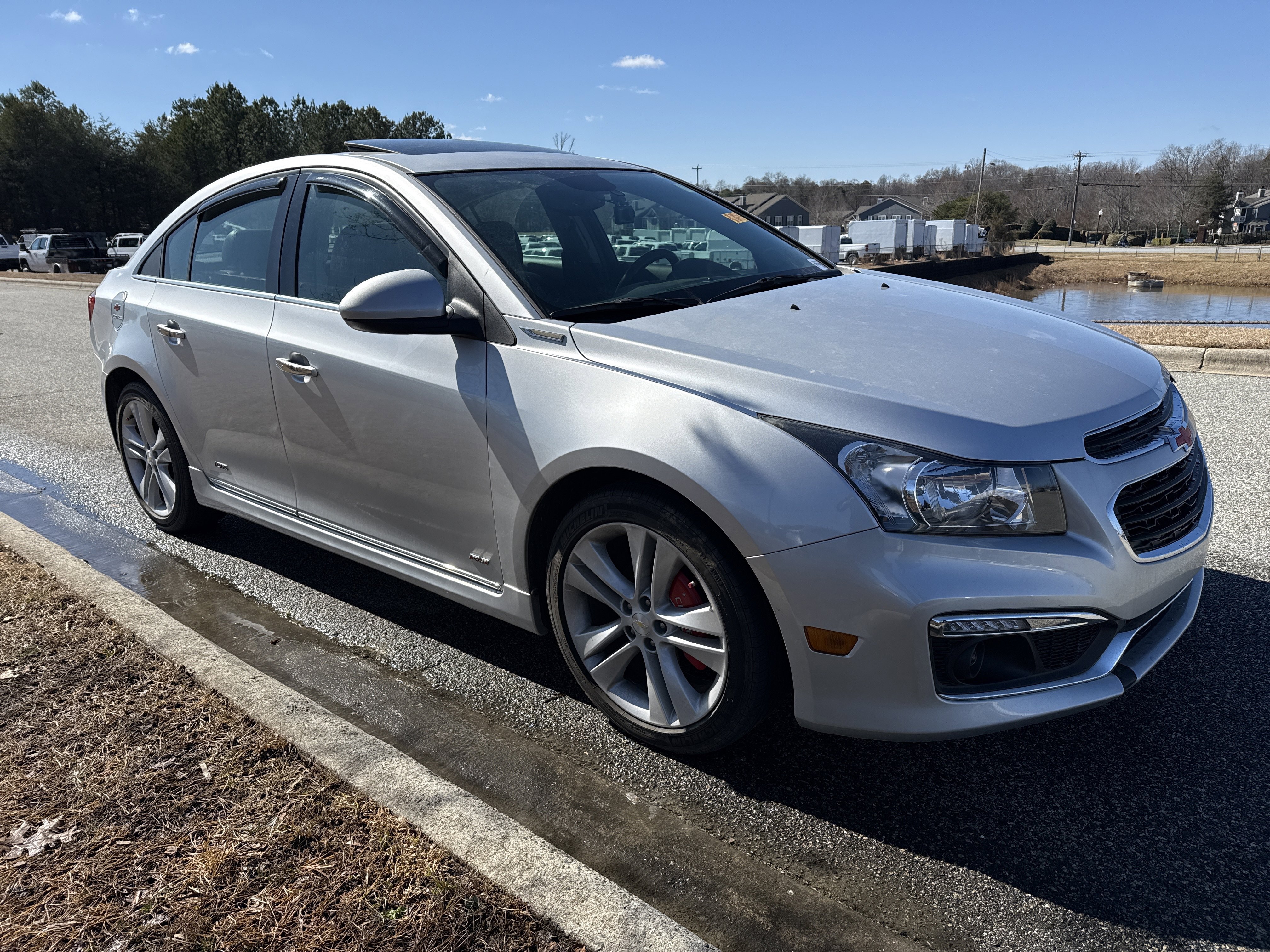 Used 2015 Chevrolet Cruze LTZ w/ Sun, Sound and Sport Package image 2
