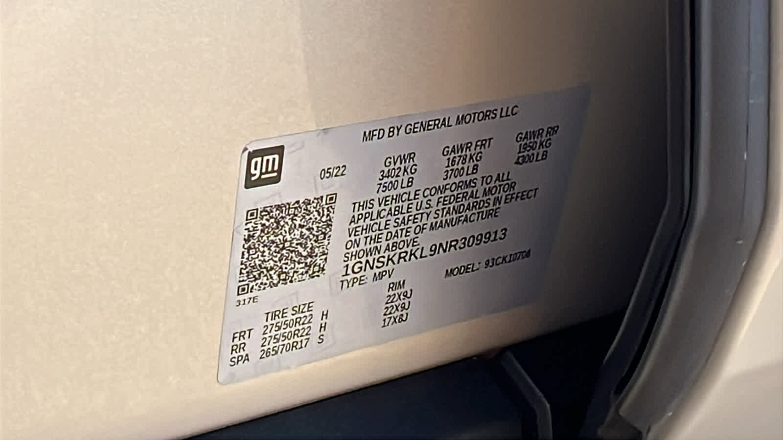 Certified 2022 Chevrolet Tahoe RST w/ Sport Performance Package image 30