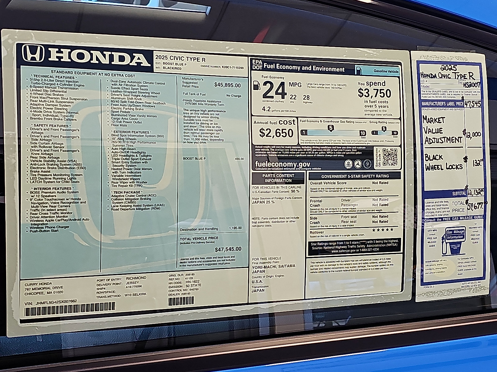 New 2025 Honda Civic Type R image 11