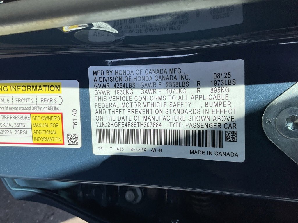 Used 2026 Honda Civic Sport Touring image 20