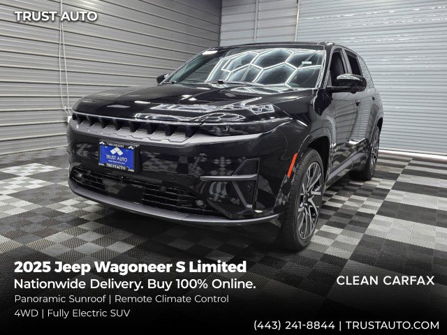 Used 2025 Jeep Wagoneer S Limited AWD/4WD video 1