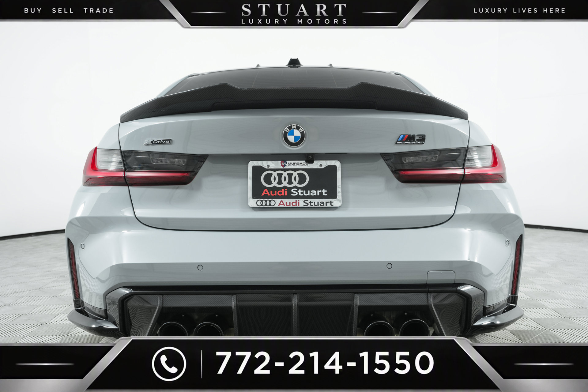 Used 2024 BMW M3 Competition w/ M Carbon Exterior Package AWD/4WD image 7