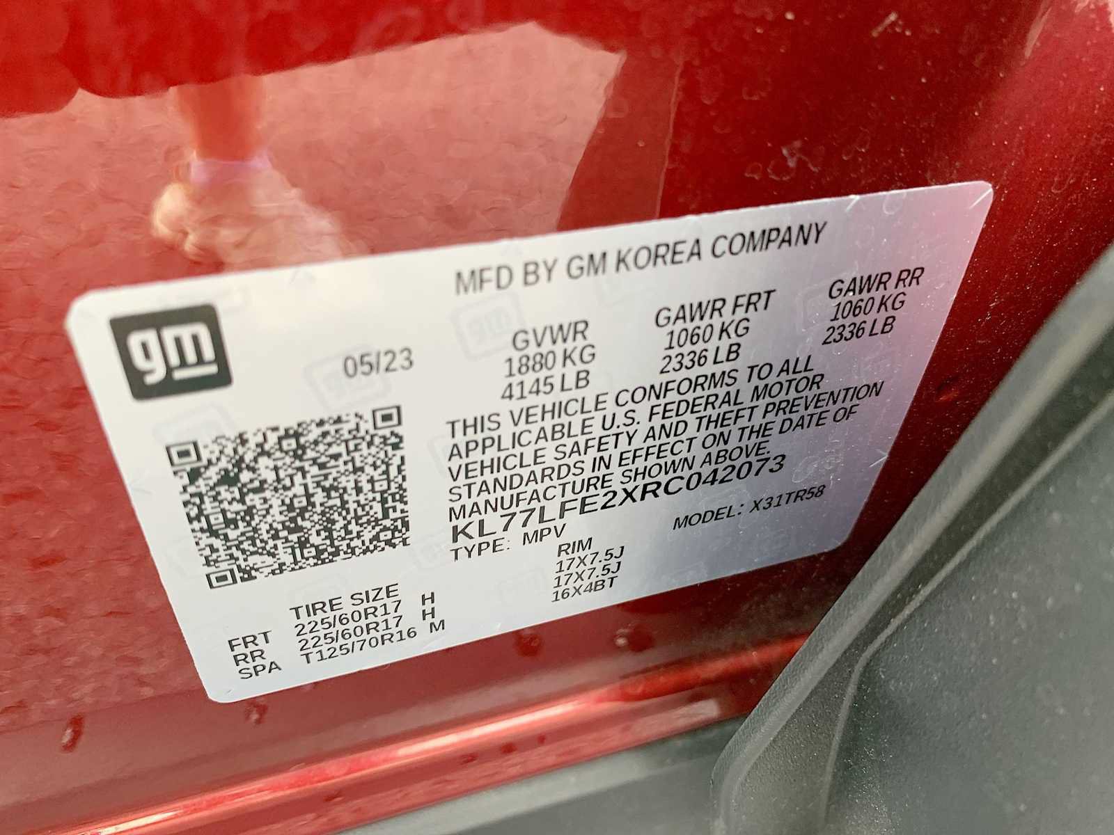 Certified 2024 Chevrolet Trax LS w/ LS Convenience Package FWD image 30