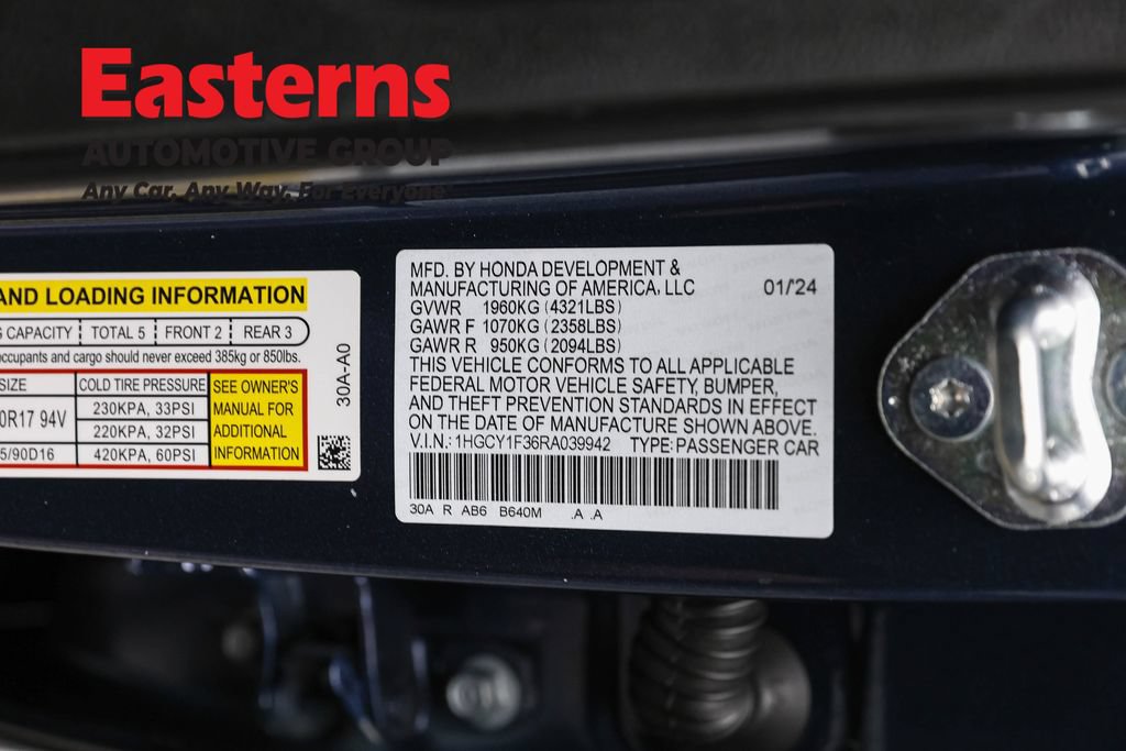 Used 2024 Honda Accord EX image 34