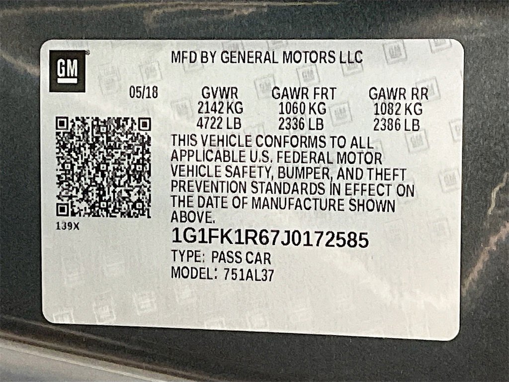 Used 2018 Chevrolet Camaro ZL1 image 32