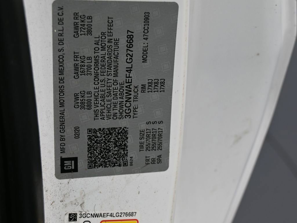 Used 2020 Chevrolet Silverado 1500 W/T w/ WT Value Package image 17