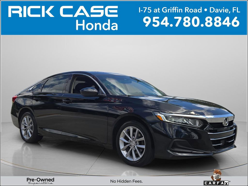 Certified 2021 Honda Accord LX image 1