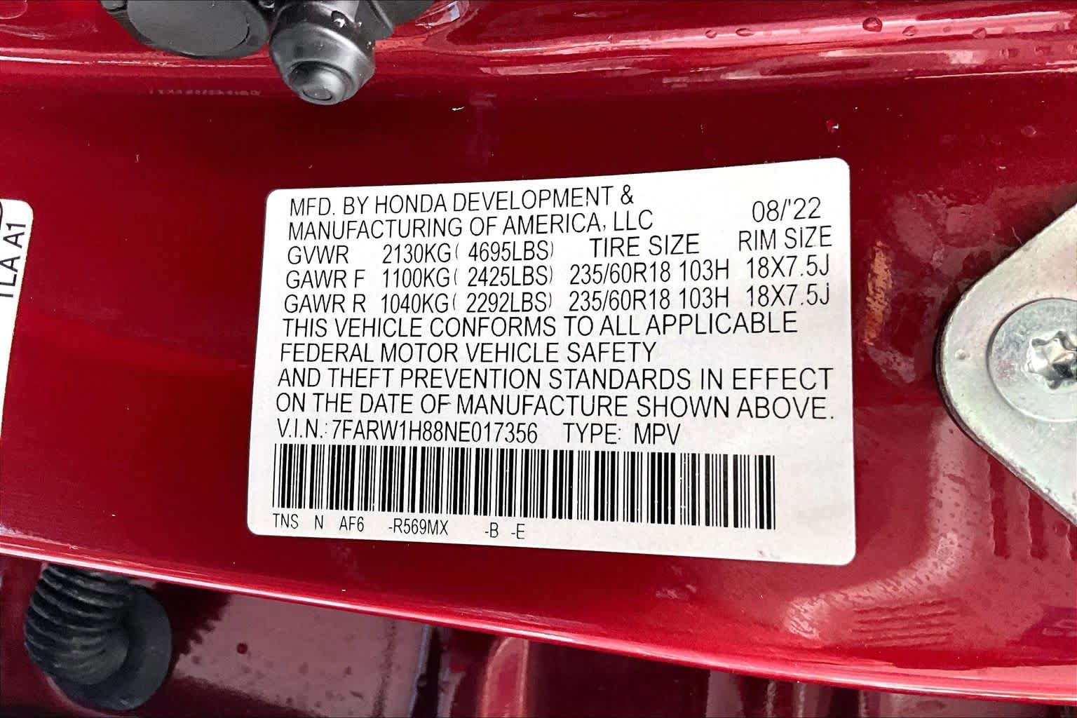 Used 2022 Honda CR-V EX-L image 33