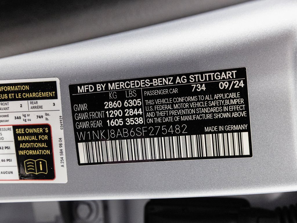 Used 2025 Mercedes-Benz GLC 63 AMG S w/ Driver Assistance Package image 39