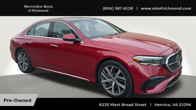 Used 2025 Mercedes-Benz E 350 4MATIC Sedan image 4