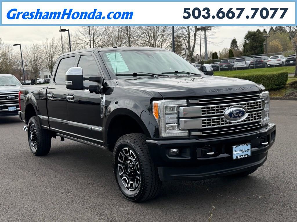 Used 2017 Ford F350 Platinum w/ Platinum Ultimate Package