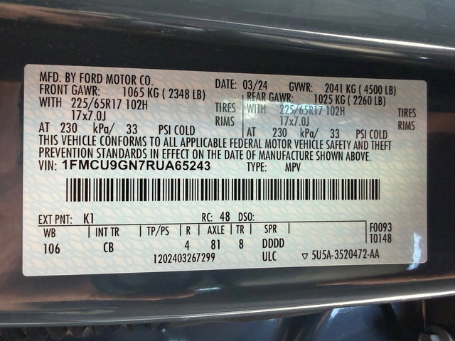 Used 2024 Ford Escape Active w/ Tech Pack #2 AWD/4WD image 23