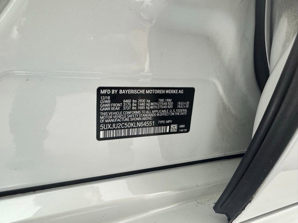 Used 2019 BMW X5 xDrive50i w/ M Sport Package AWD/4WD image 36