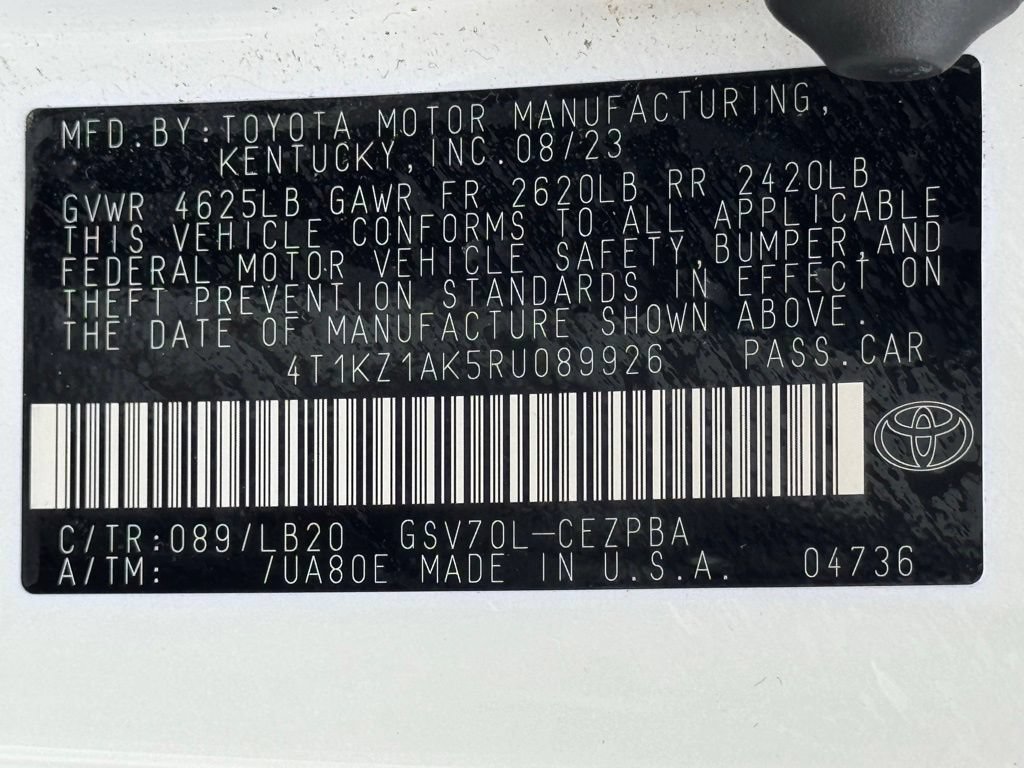 Used 2024 Toyota Camry XSE w/ Navigation Package FWD image 34