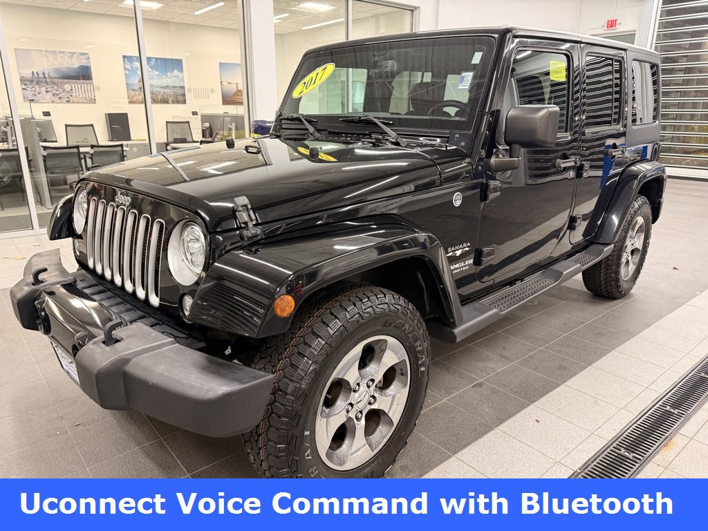 Used 2017 Jeep Wrangler Unlimited Sahara w/ Connectivity Group