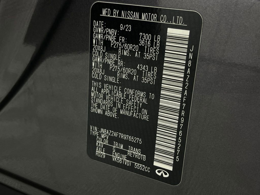 Used 2024 INFINITI QX80 Luxe image 33