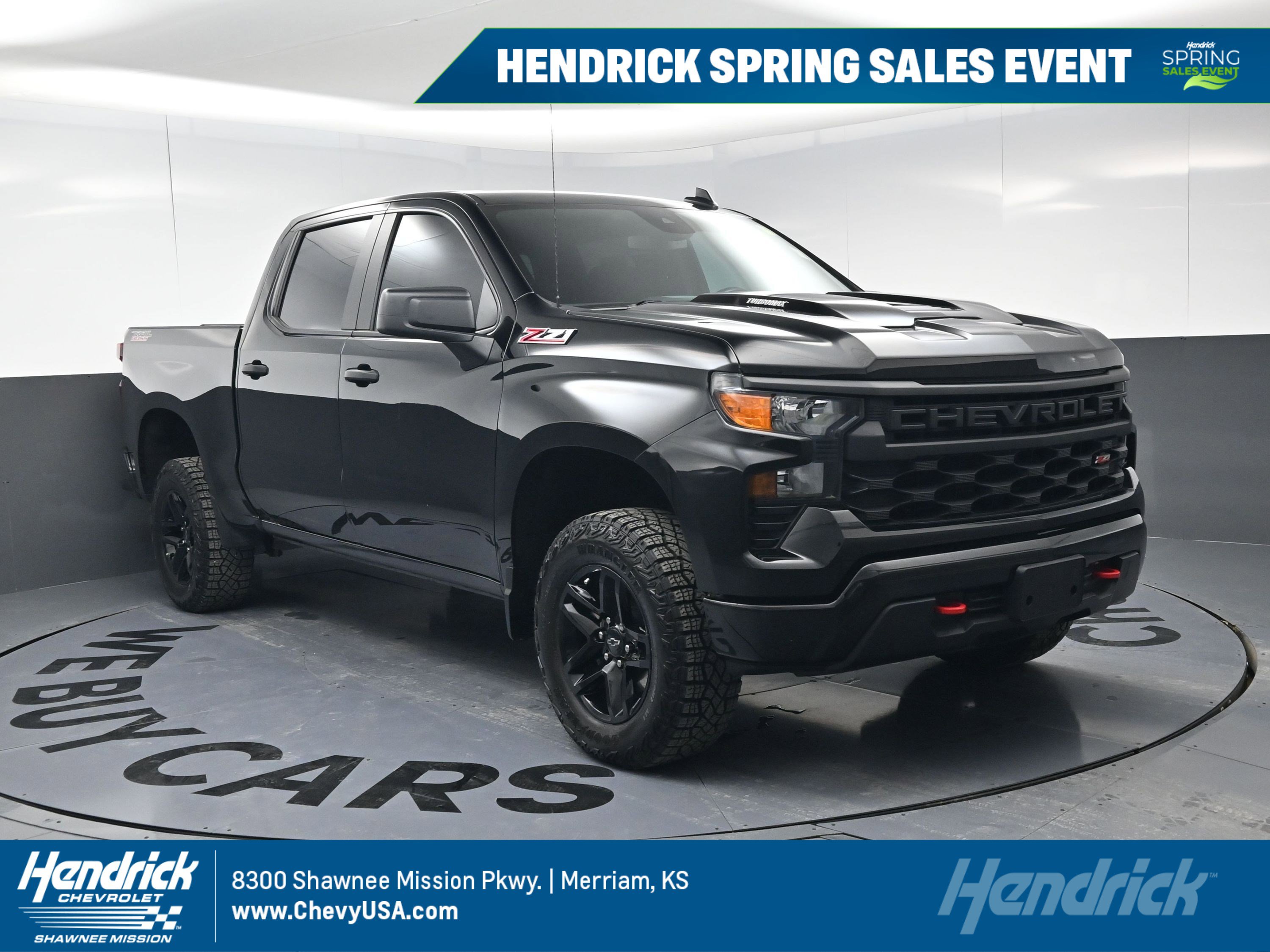 Certified 2025 Chevrolet Silverado 1500 Custom Trail Boss image 1