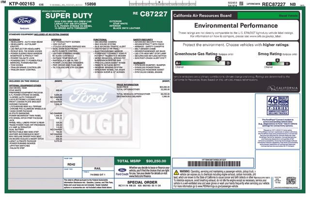 Used 2024 Ford F350 Lariat w/ Lariat Ultimate Package AWD/4WD image 5