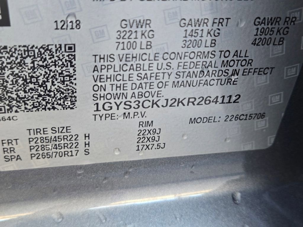 Used 2019 Cadillac Escalade Premium Luxury image 36