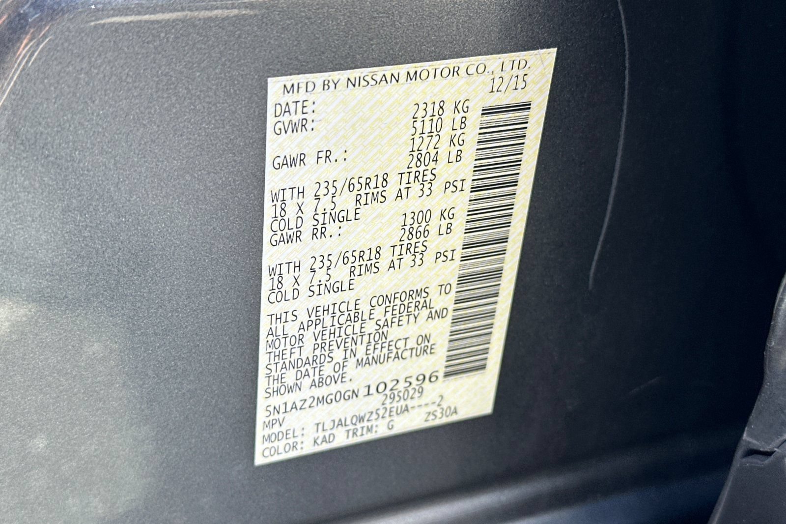 Used 2016 Nissan Murano SV FWD image 36