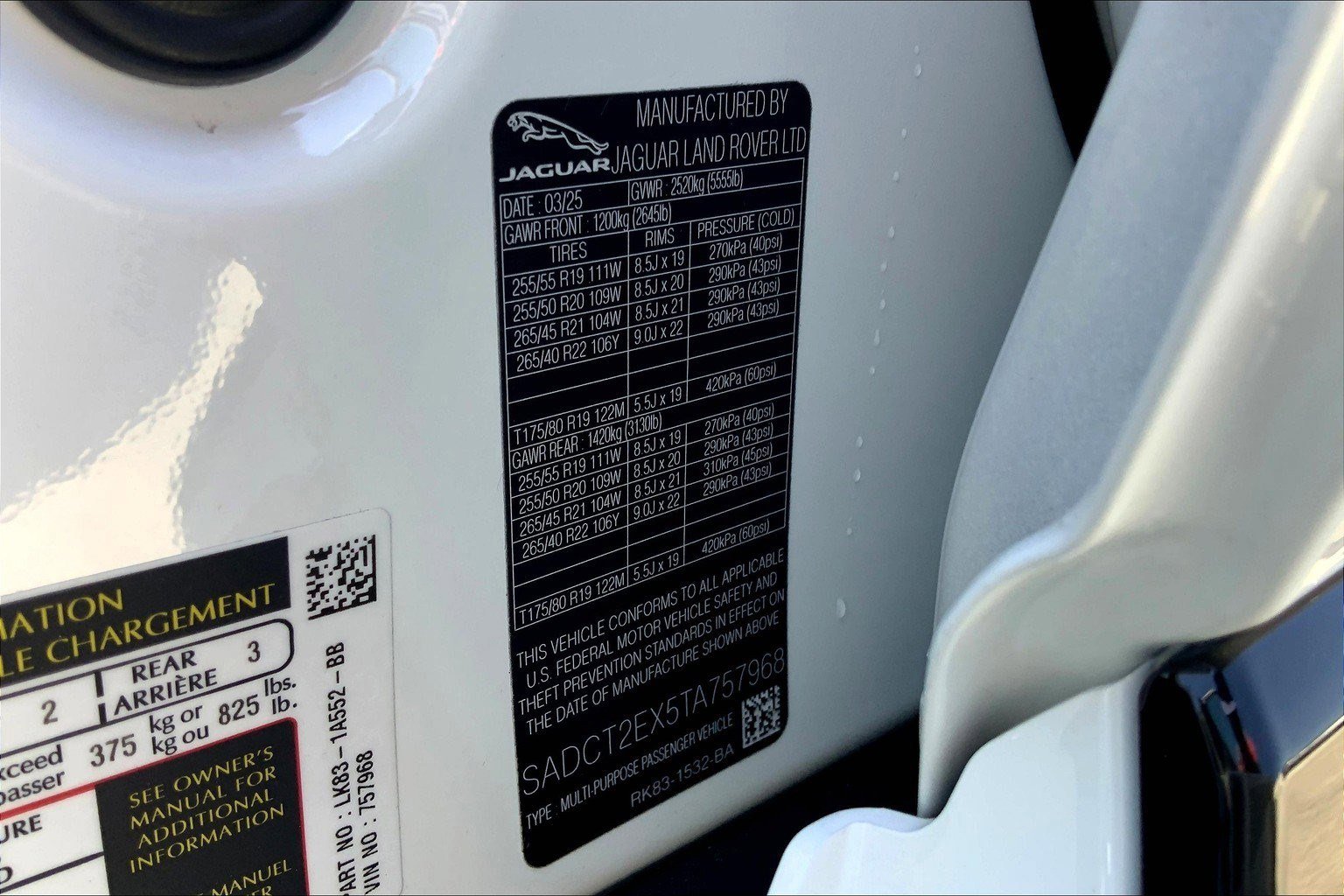 New 2026 Jaguar F-PACE R-Dynamic S image 10