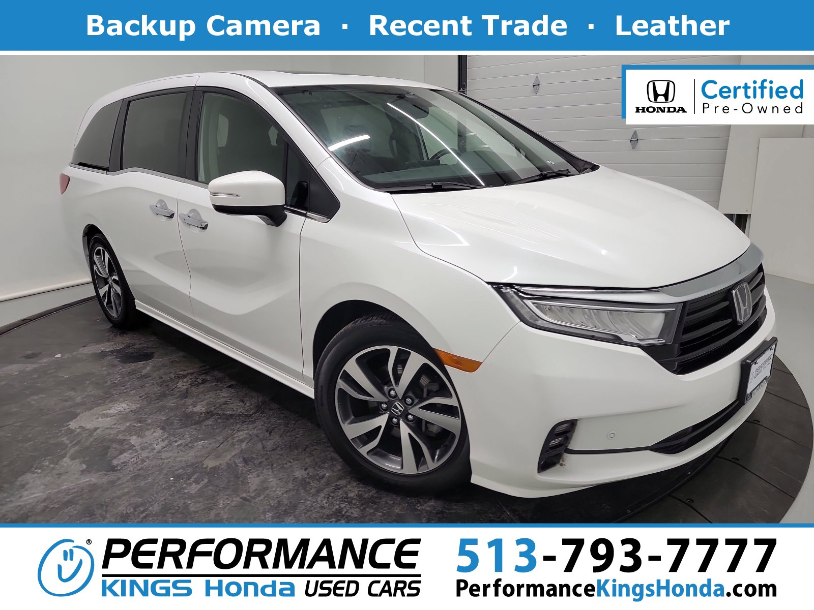 Certified 2022 Honda Odyssey Touring