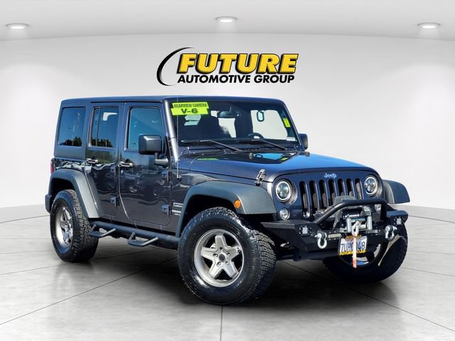 Used 2016 Jeep Wrangler Unlimited Sport w/ Quick Order Package 24S AWD/4WD image 1