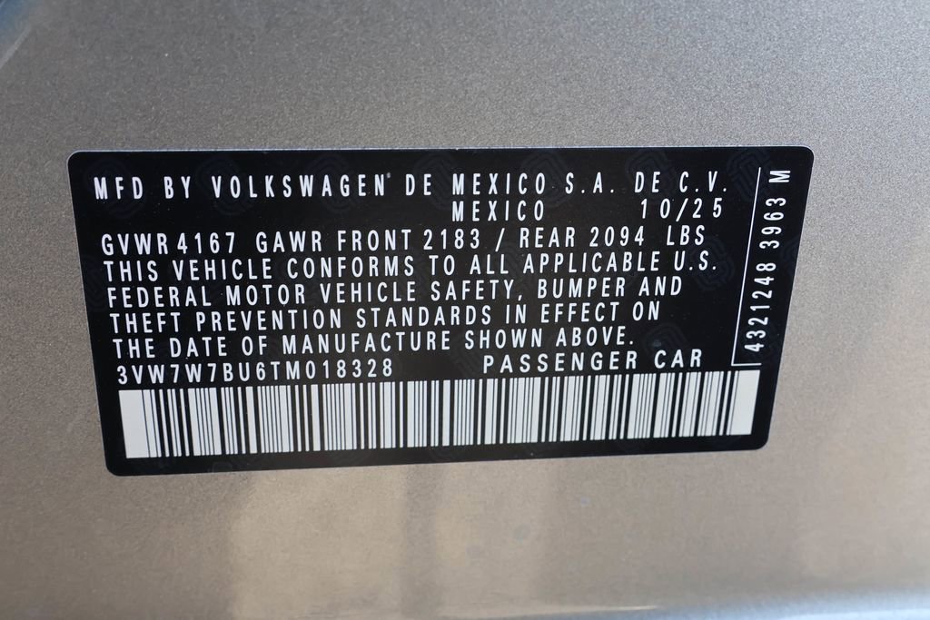 New 2026 Volkswagen Jetta SE FWD image 46