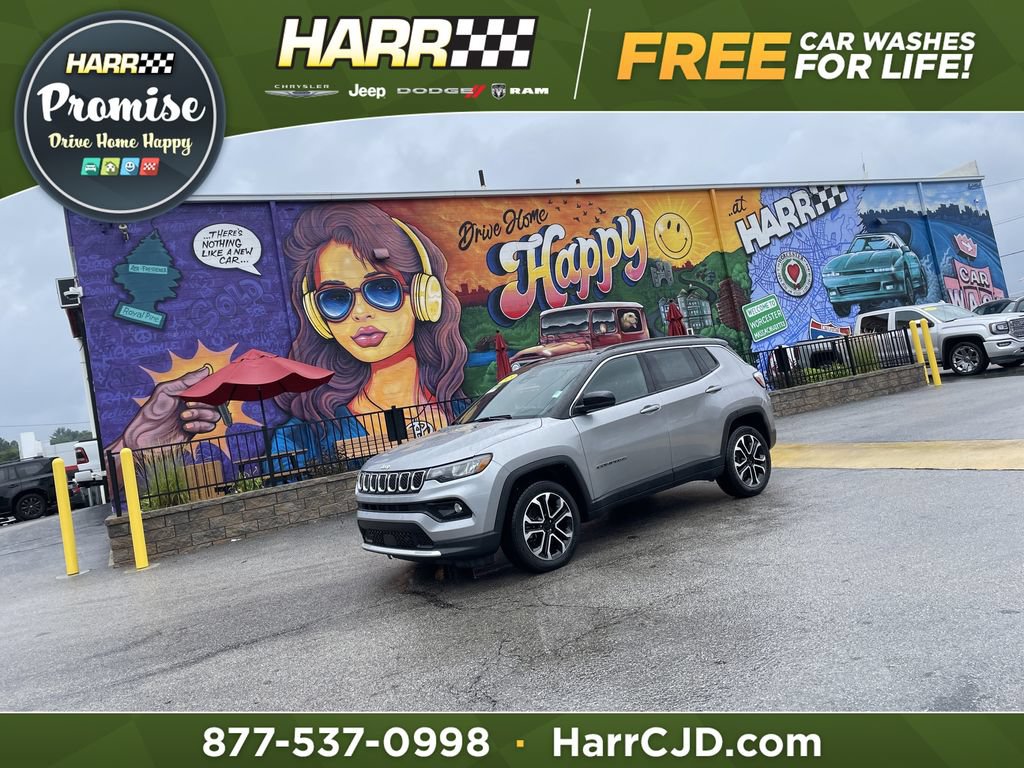 Certified 2023 Jeep Compass Limited AWD/4WD image 1