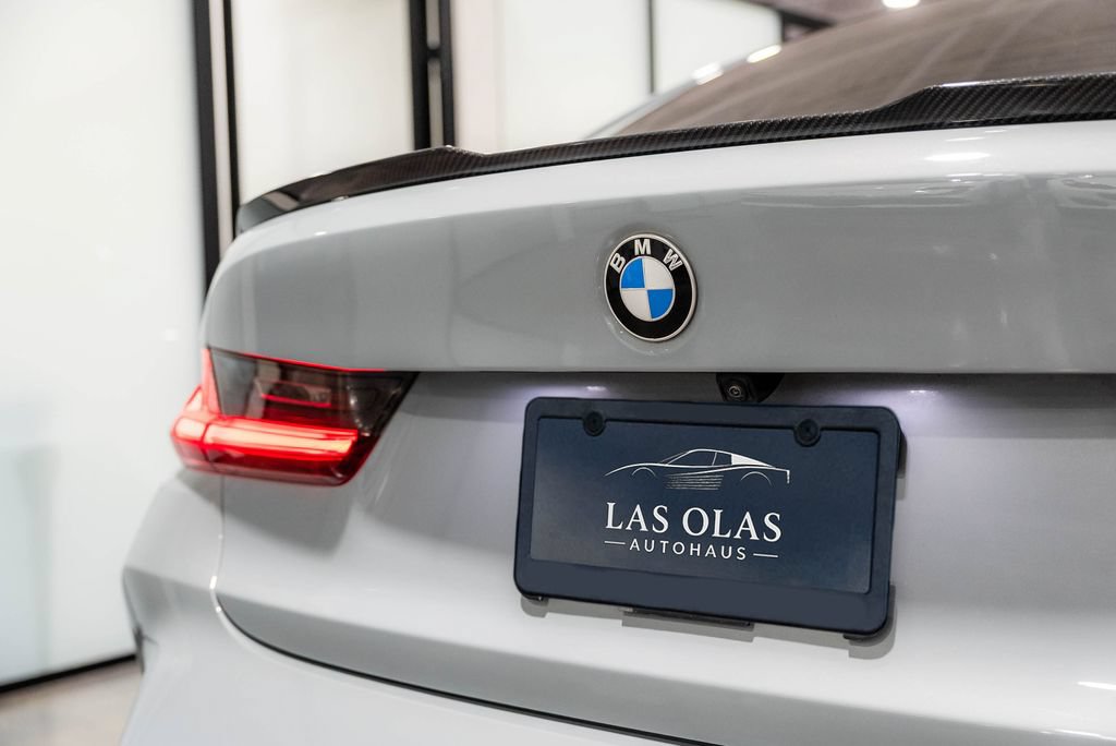 Used 2024 BMW M3 Competition w/ M Carbon Exterior Package RWD image 33