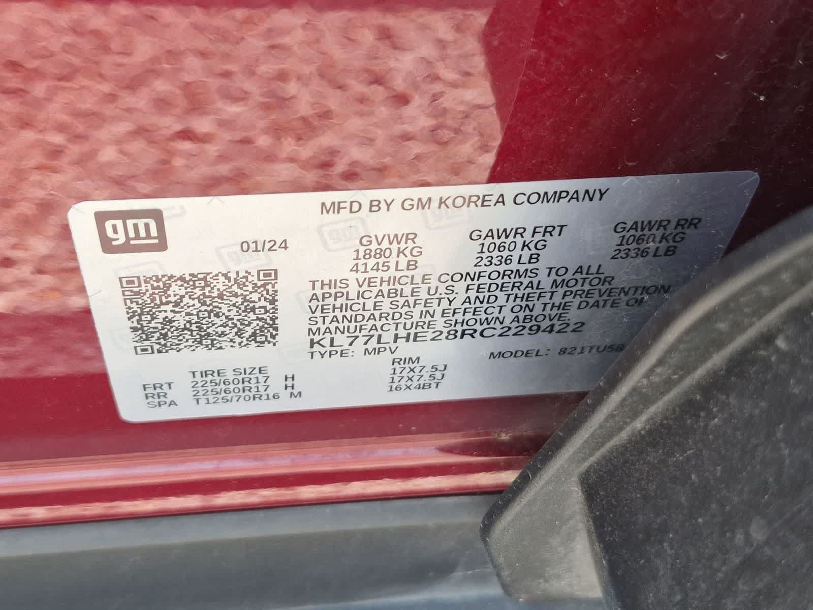 Used 2024 Chevrolet Trax LT FWD image 32