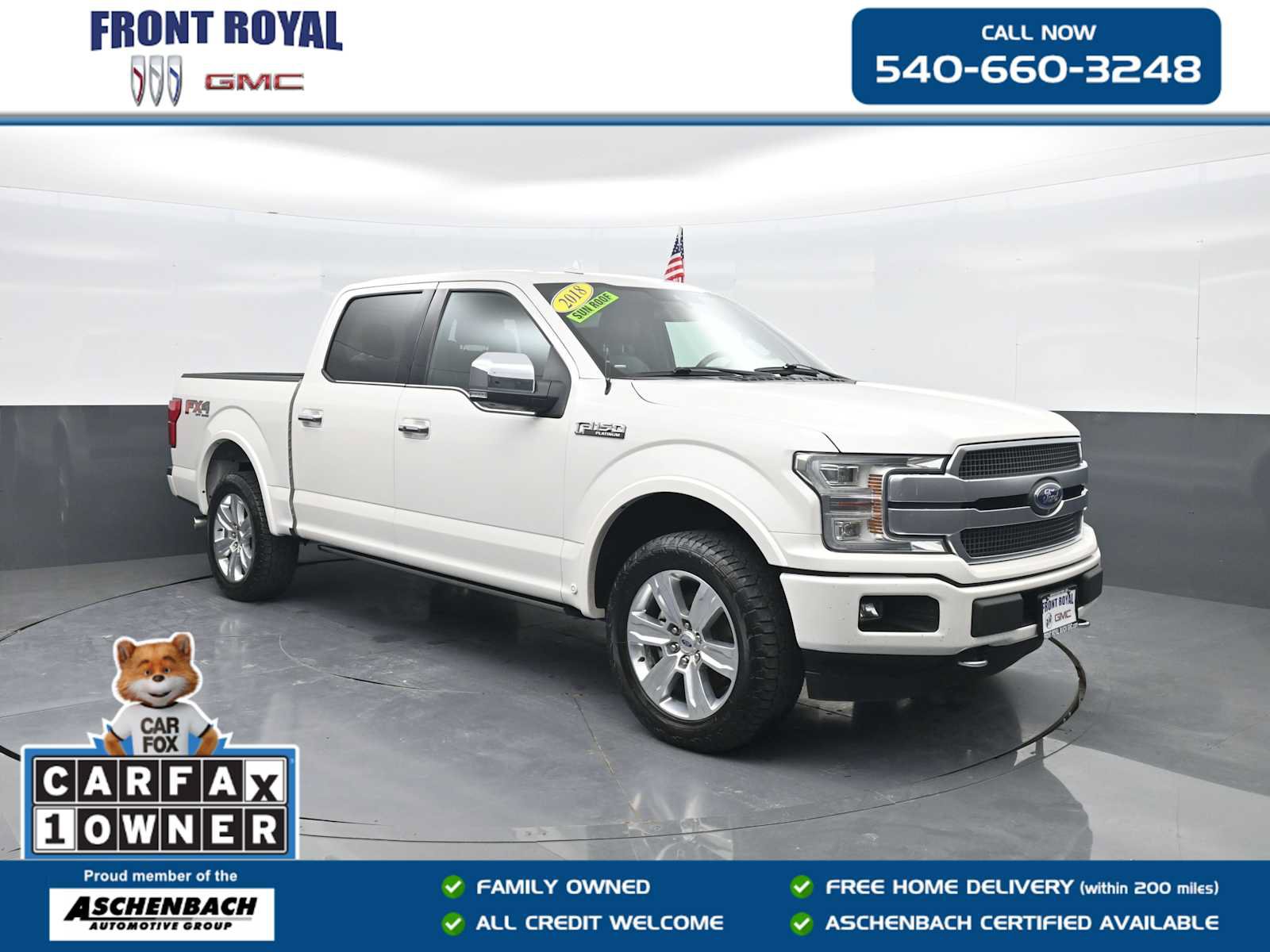 Used 2018 Ford F150 Platinum w/ Equipment Group 701A Luxury