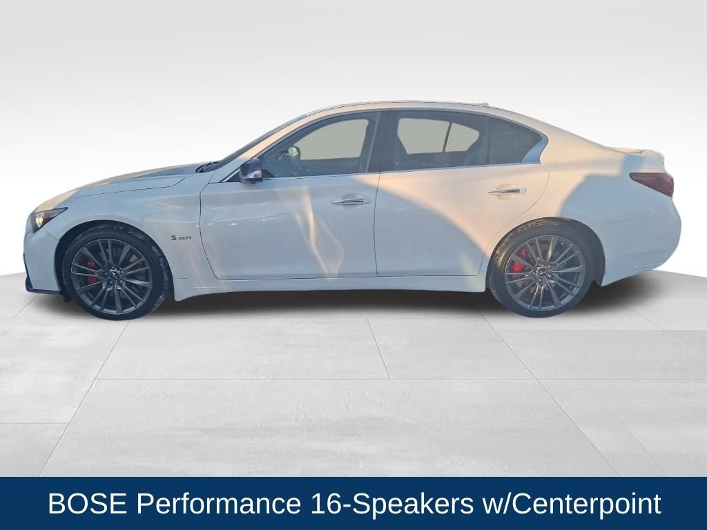 Used 2018 INFINITI Q50 Red Sport 400 w/ Sensory Package (Sport) image 4