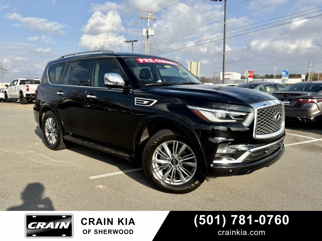 Used 2021 INFINITI QX80 Luxe w/ Cargo Package
