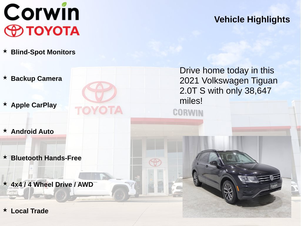 Used 2021 Volkswagen Tiguan S AWD/4WD image 6