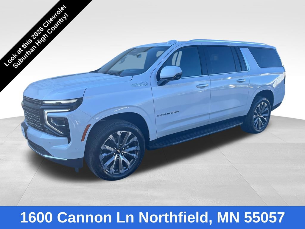 New 2026 Chevrolet Suburban High Country w/ Sun And Tow Package AWD/4WD 360° Tour