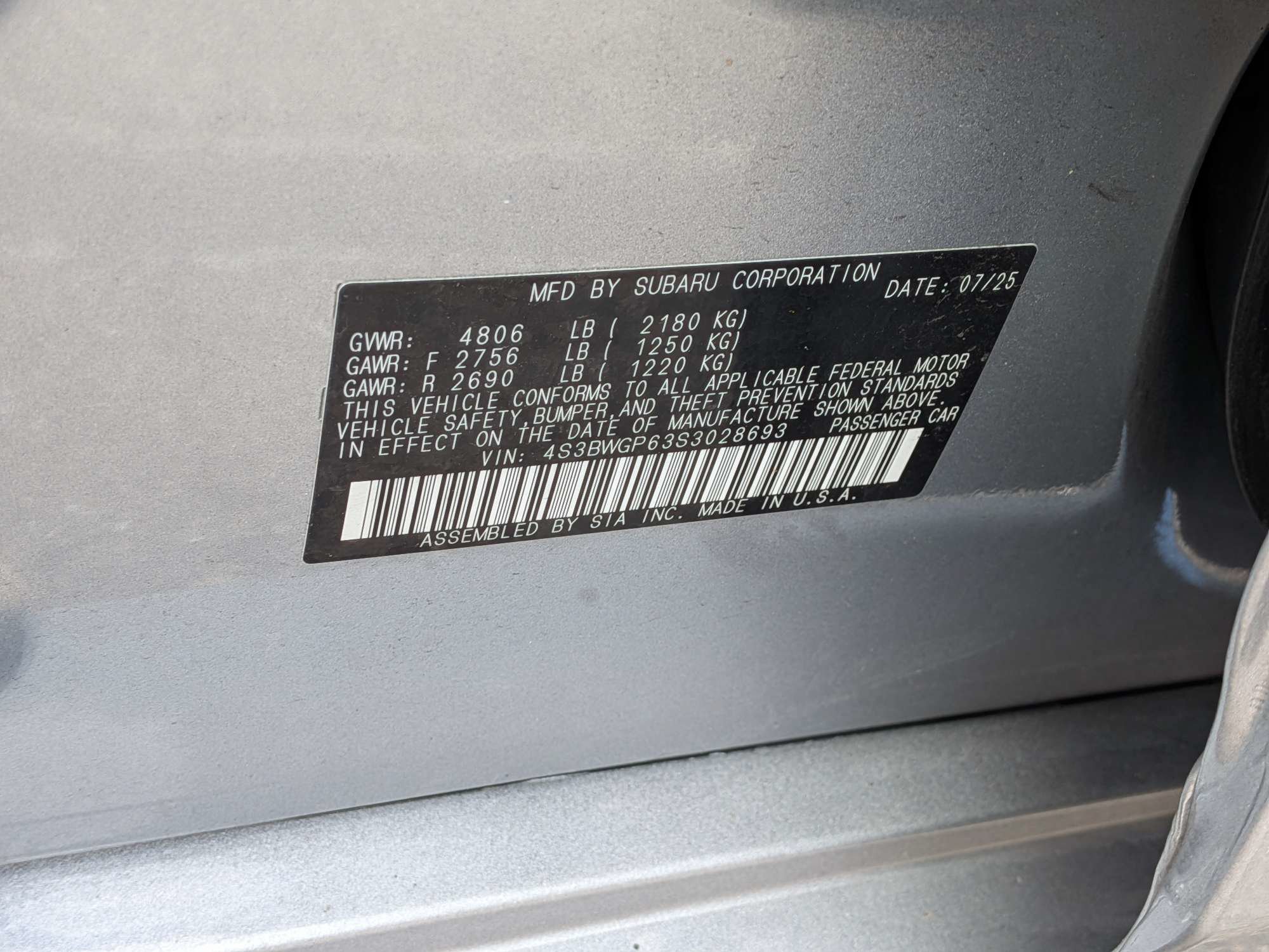 Used 2025 Subaru Legacy Touring XT AWD/4WD image 37