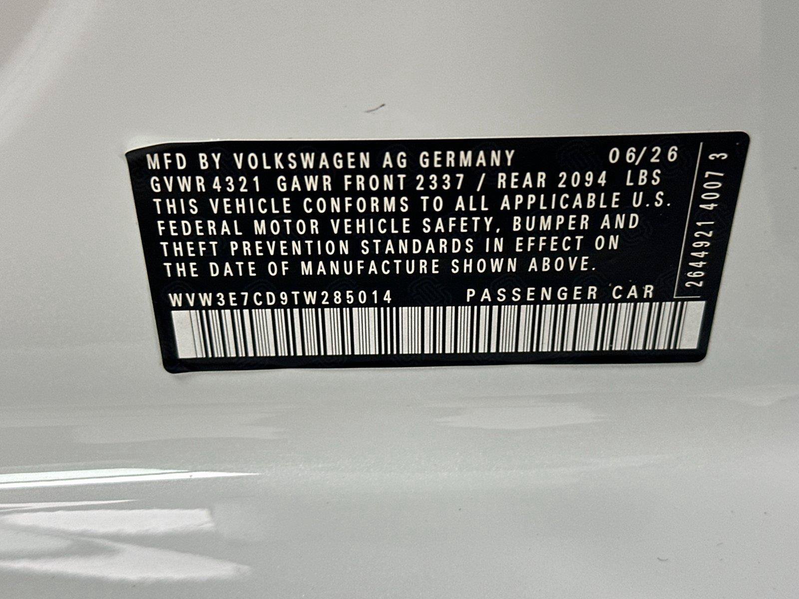 New 2026 Volkswagen GTI SE FWD image 27