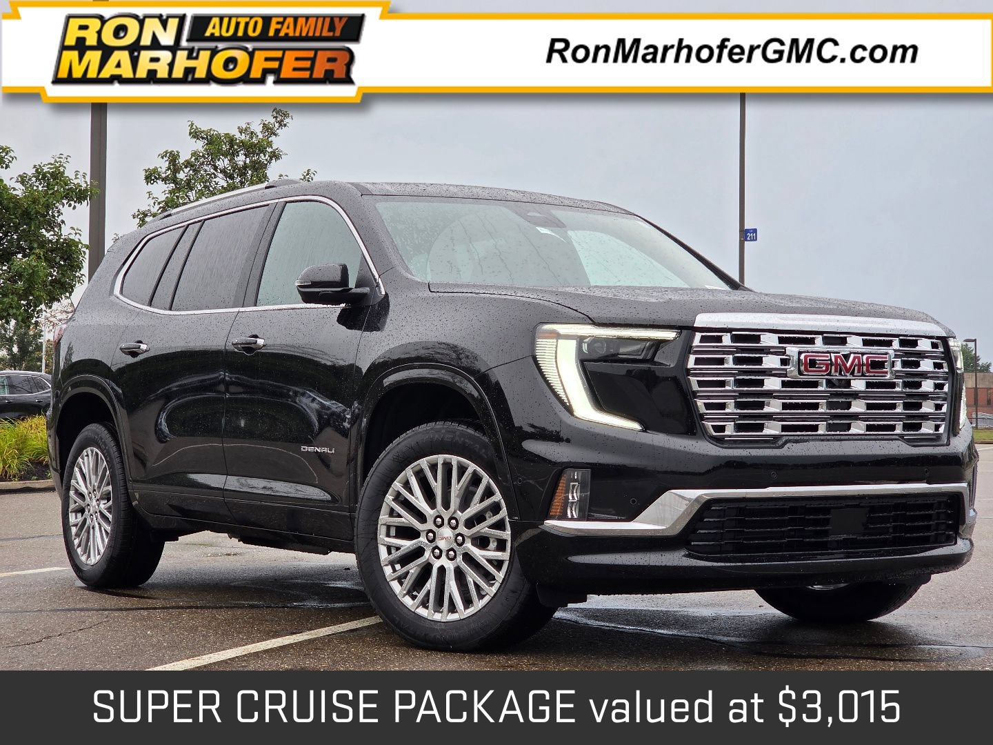 New 2026 GMC Acadia Denali w/ Super Cruise Package AWD/4WD 360° Tour