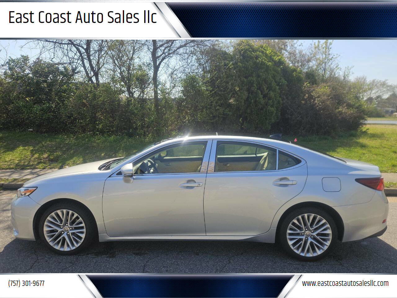 Used 2016 Lexus ES 350 w/ Luxury Package w/Wood Trim image 1