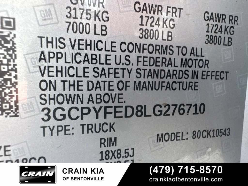 Used 2020 Chevrolet Silverado 1500 LT Trail Boss AWD/4WD image 11