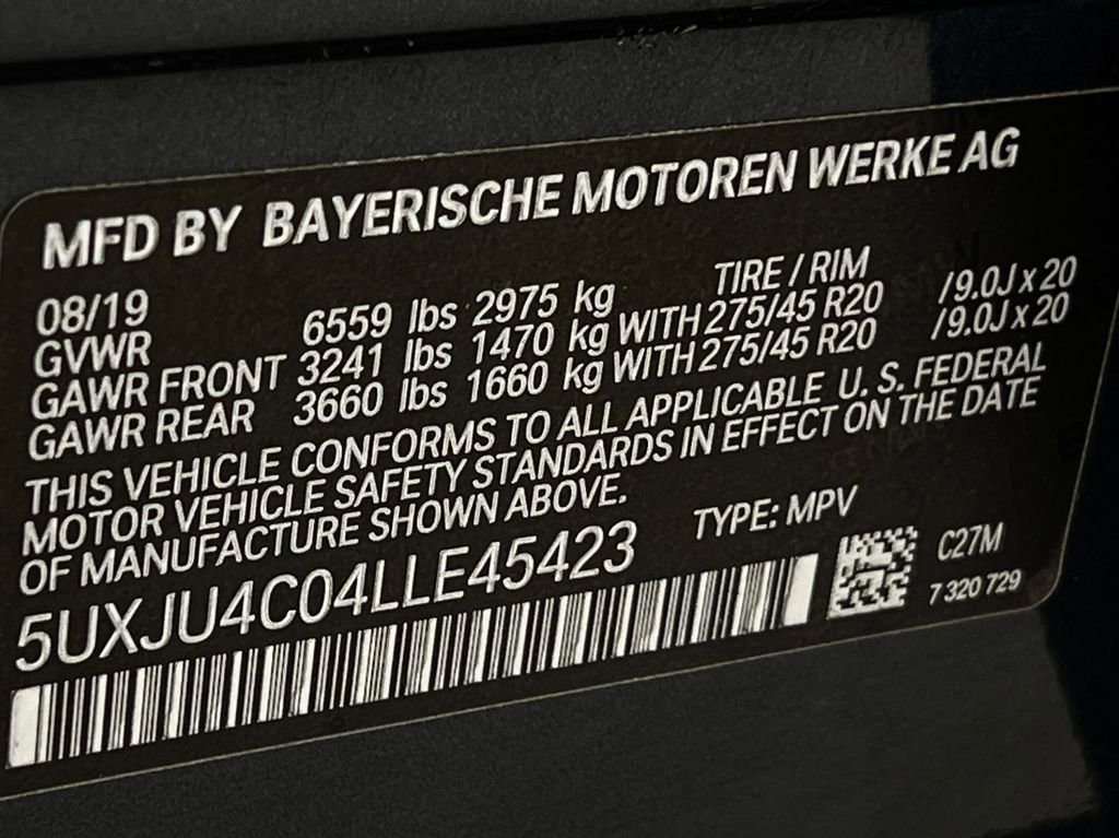 Used 2020 BMW X5 M50i w/ Executive Package image 23