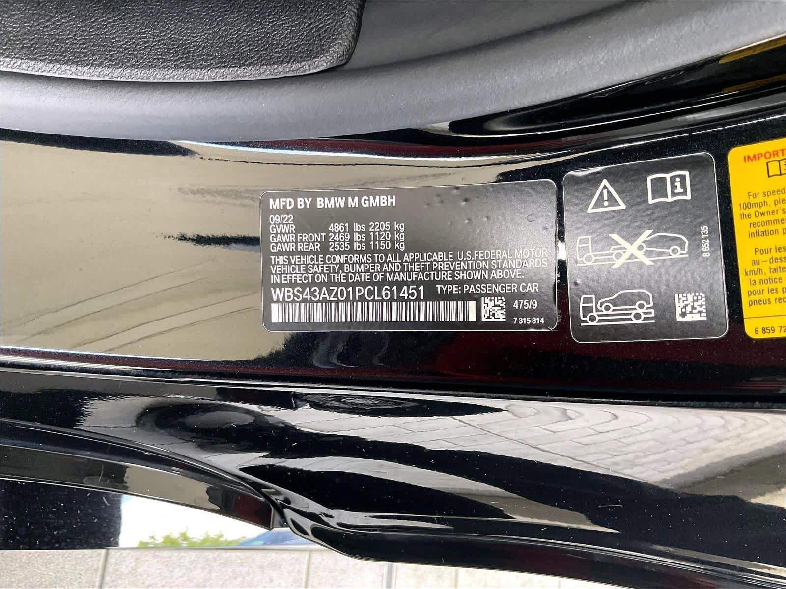 Used 2023 BMW M4 xDrive Competition w/ M Carbon Exterior Package AWD/4WD image 32