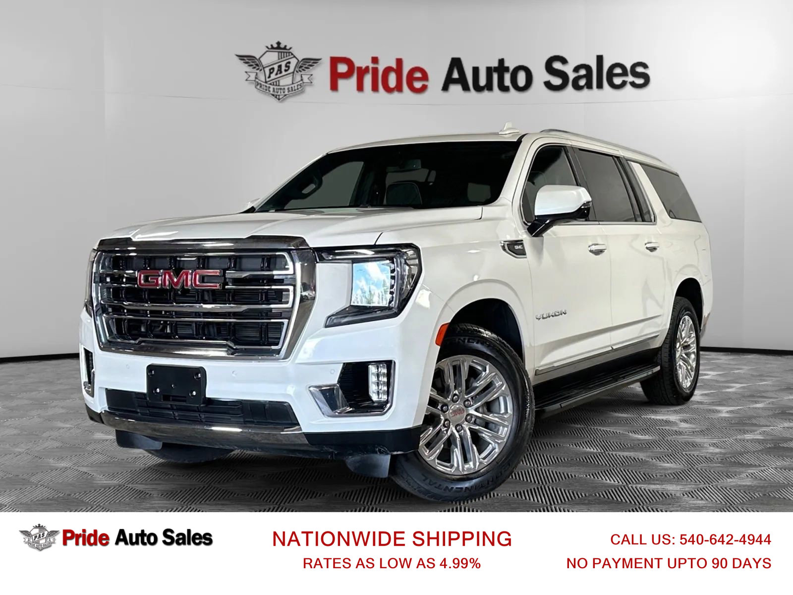 Used 2021 GMC Yukon XL SLT w/ SLT Premium Package image 1