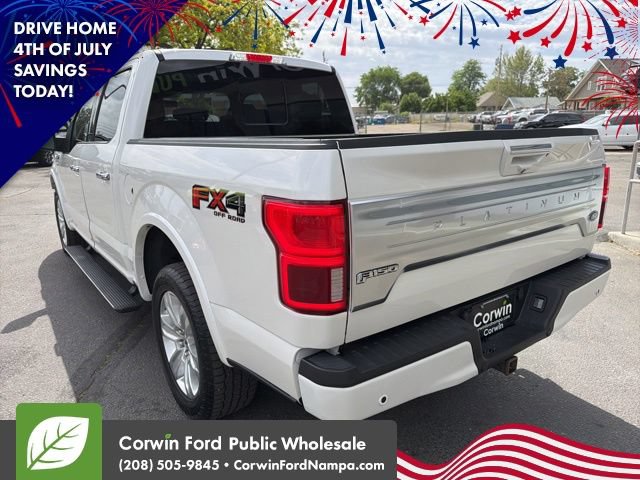 Used 2018 Ford F150 Platinum w/ Technology Package AWD/4WD image 7