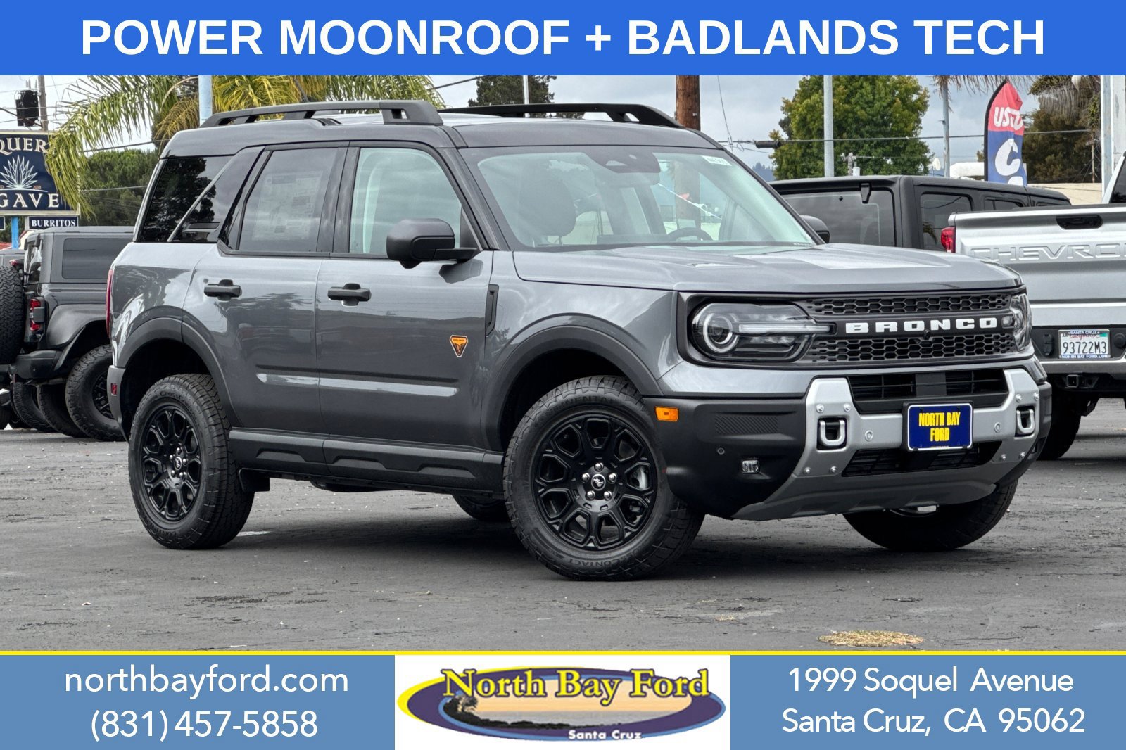 New 2026 Ford Bronco Sport Badlands w/ Badlands Tech Package