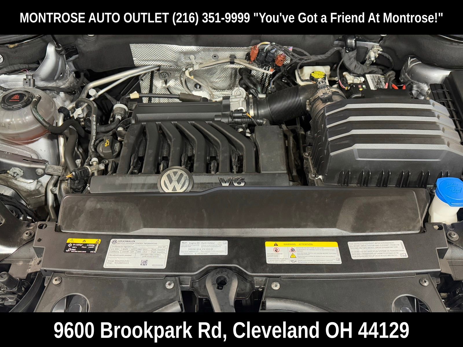 Used 2022 Volkswagen Atlas Cross Sport SEL R-Line image 49